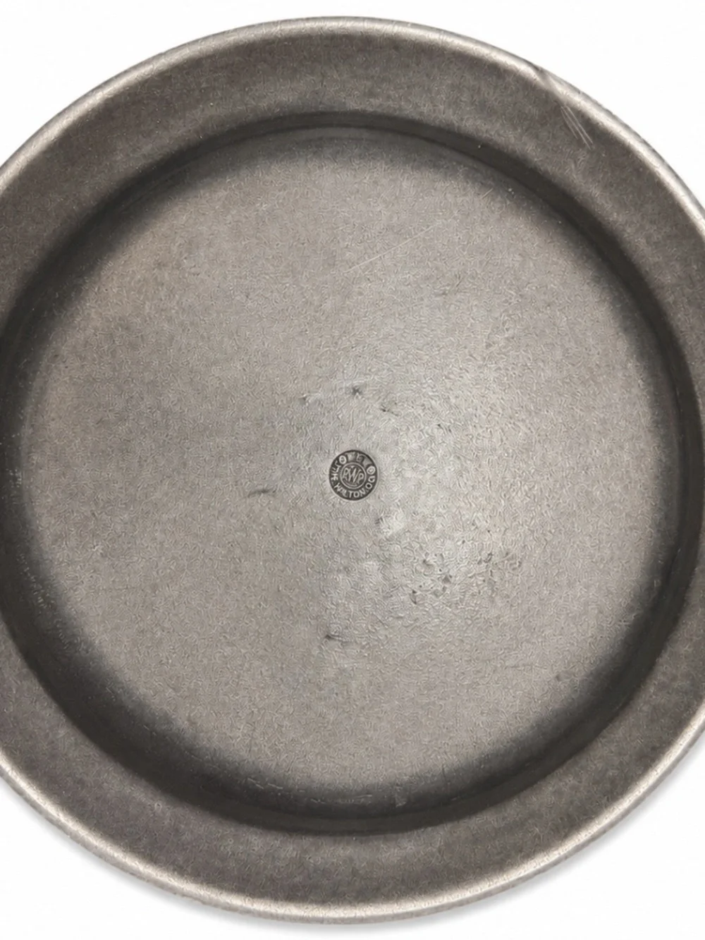 Wilton Armetale Pewter Hobnail Round Serving Tray Platter 14” Made USA VTG